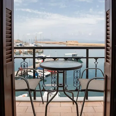 Destino Overlooking The Venetian Port Of Chania *