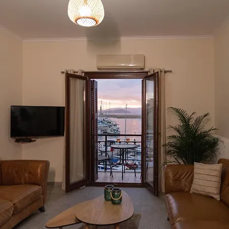 Destino Overlooking The Venetian Port Of Chania