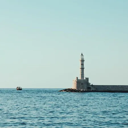 Destino Overlooking The Venetian Port Of Chania Χανιά