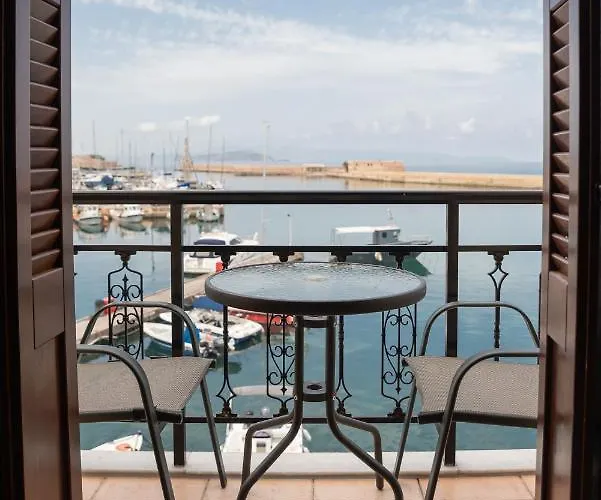 Destino Overlooking The Venetian Port Of Chania *