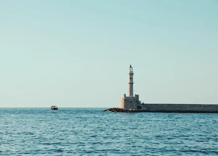 Destino Overlooking The Venetian Port Of Chania La Canée